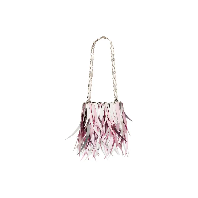 Paco Rabanne Sparkle Nano Metallic Fringed Shoulder Bag-1