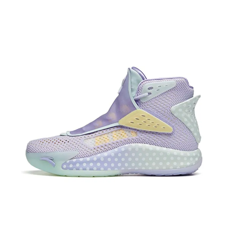Anta KT5 High Top Basketball Shoes Men's Light Purple-0