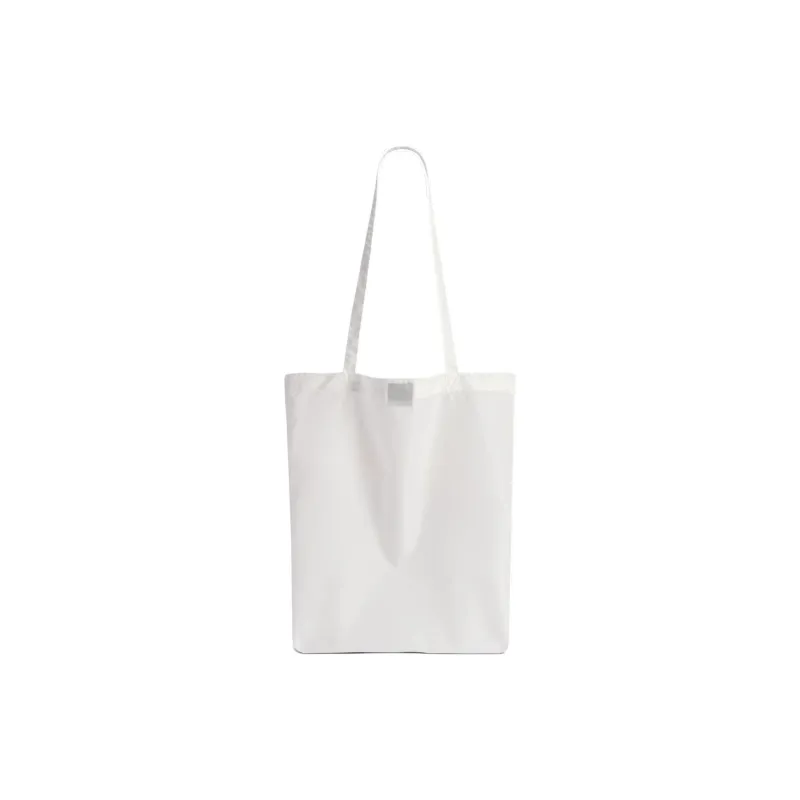 Balenciaga Nylon Tote Bag Shopping Bag Shoulder Bag Handbag Medium Size Women's White & Black & Red-3