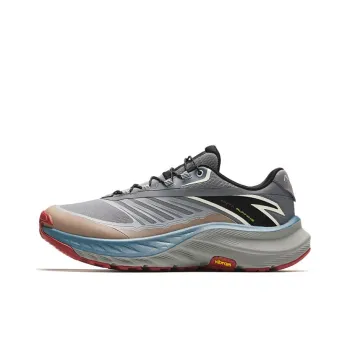 Anta Explore The Wilderness Cushioning Wear Resistant Low Top Trail Running Shoes Men's Gray White