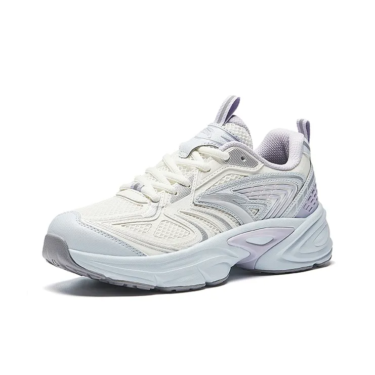 Anta Millennium Glacier Height Increasing Low Top Casual Shoes Women's White-1
