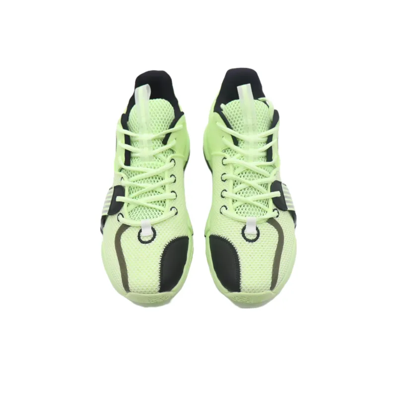 Anta Qingkuang TD Wear-Resistant Cushioning Slip-Resistant Low-Top Performance Basketball Shoes Men's Neon Green-3