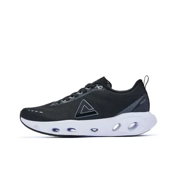 PEAK Elegator 10 Lightweight Breathable Cushioning Low Top Running Shoes Women's Black White