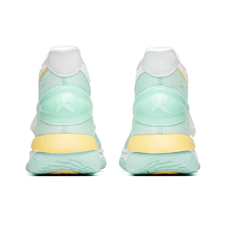 ANTA KT Ice Basketball Shoes Men High Top Porcelain Green/ANTA White/Light Yellow-4
