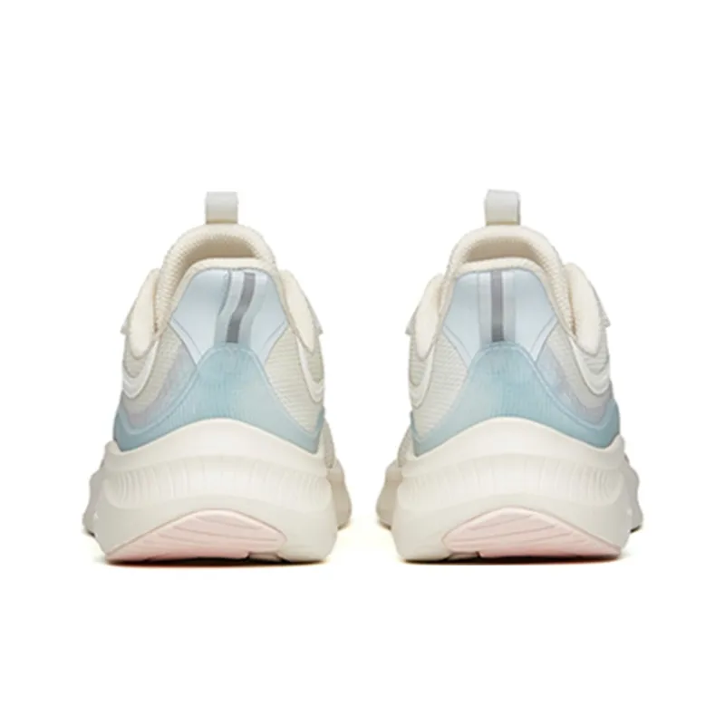 Anta Feihong Cushioning Anti-Slip And Wear-Resistant Low-Top Running Shoes Women's White Blue-3