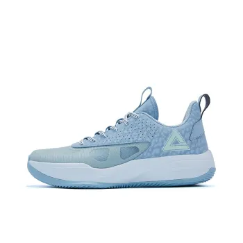 PEAK High Wind 2.0 Cushioning Wear Resistant Low Top Performance Basketball Shoes Men's Ceramic Blue