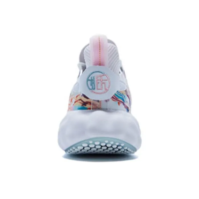 PEAK State Pole Cloud Peach Blossom Anti Slip Wear Resistant Low Top Running Shoes Men's Baymax-2