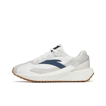 Anta Icing Cushioning Anti Slip And Wear Resistant Low Top Casual Shoes Men's White Gray Blue Brown
