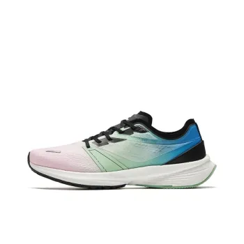 Anta Wind Shock Absorbers Low Top Running Shoes Women's Pink Green