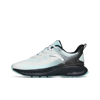 Anta Tron 1.5 Cushioned Slip Resistant Abrasion Resistant Breathable Low Top Running Shoes Men's White Blue Black