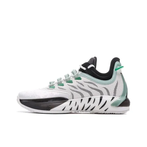 ANTA GH1 Basketball Shoes Men Low-Top White/Black/Green