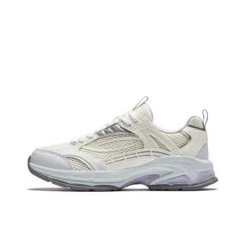 Anta Millennium Glacier Slip Resistant Low Top Casual Shoes Women's White Gray