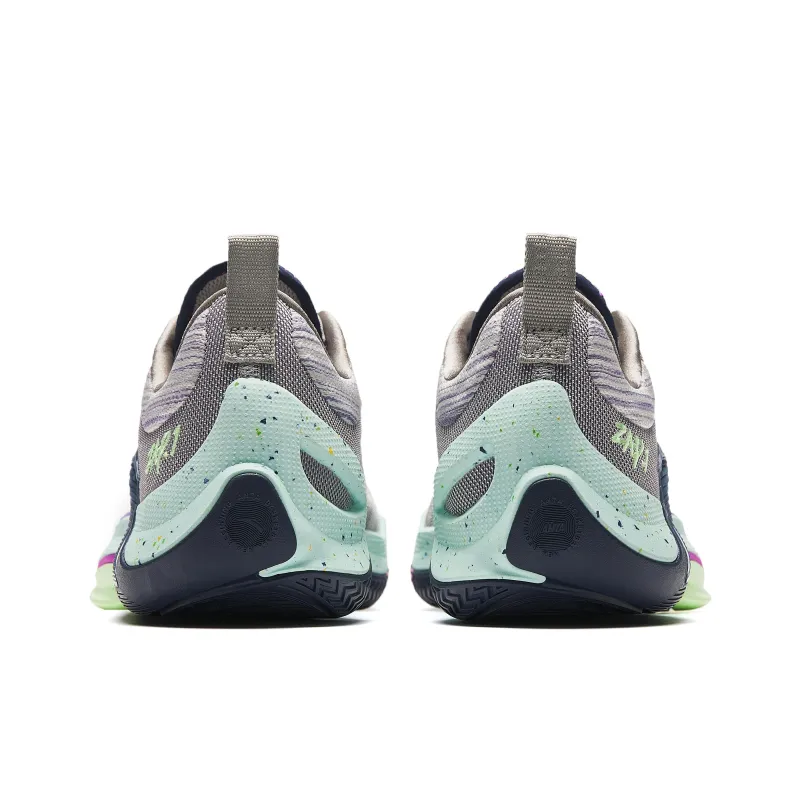 ANTA X Donte DiVincenzo Instant Zap 1 'Grey Purple Green'-4