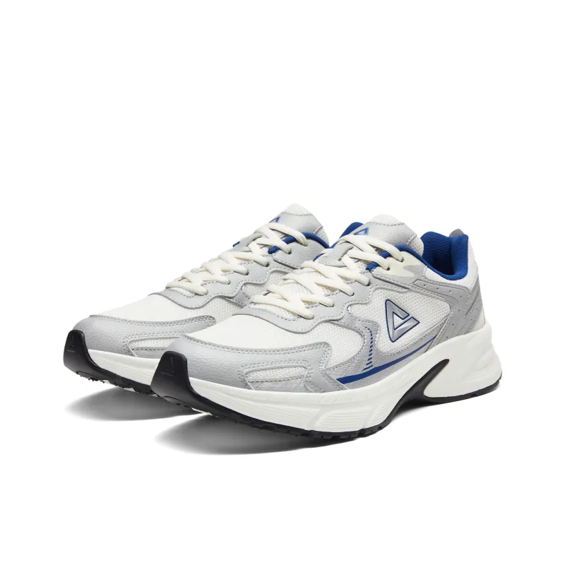 PEAK OG 7000 Slip Resistant Low Top Running Shoes Men's Ash Ecru-2