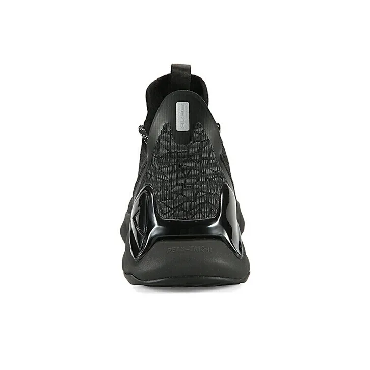 PEAK Tai Ji1.0 Cushioning Anti-Slip Wear-Resistant Breathability Low-Top Running Shoes Unisex Break Night Black-4