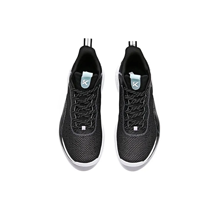 Anta Light Cavalry 6 Anti Slip Wear Resistant Low Top Performance Basketball Shoes Men's Black Luna-2