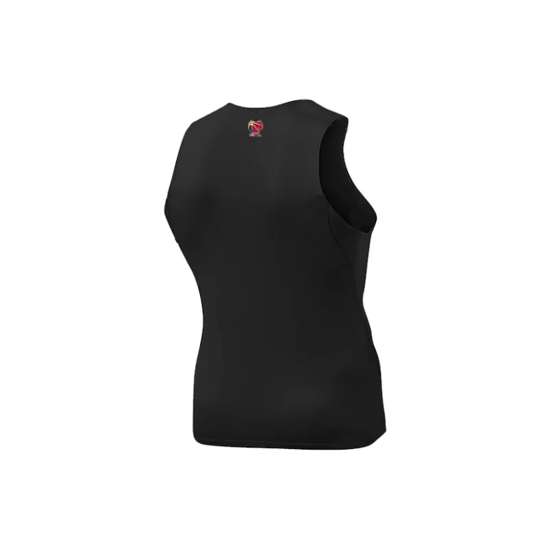 LiNing CBA Collection Professional Basketball Collection Tank Tops Men's Black-1