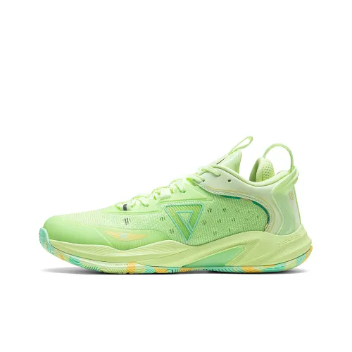 PEAK Lightning Basketball Shoes Men Low-Top Mint Green