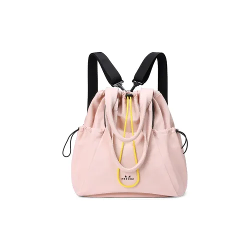 NOXXON Nylon Fabric Backpack Shoulder Bag Backpack Regular Women's Ecru/Nude Pink/Army Green