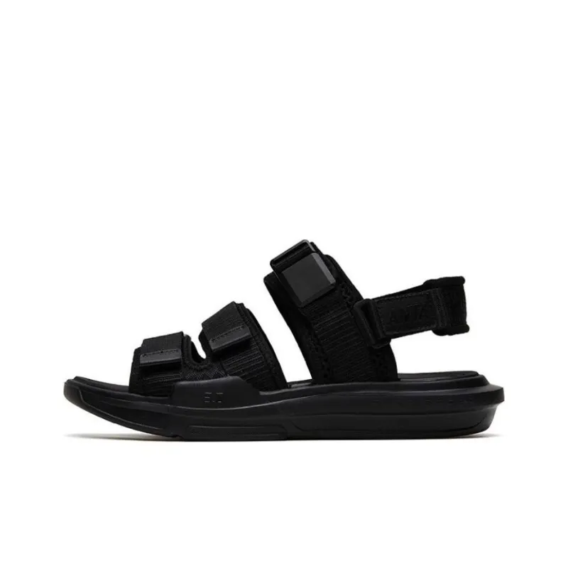 Anta Bastard Beach Sandals Men's Black-0