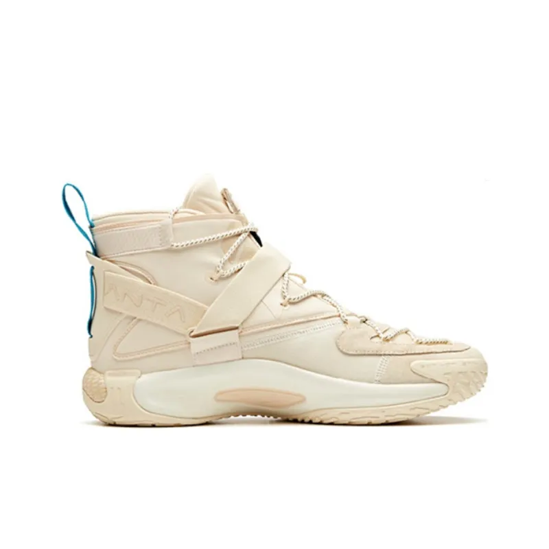 ANTA Kt5 Basketball Shoes Men High Top Yellow-1