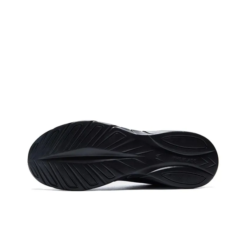 PEAK Qingyi Shock Absorbers Slip Resistant, Abrasion Resistant, Breathable Low Top Running Shoes Men's Black-4