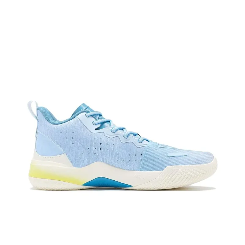 PEAK State Extreme Triangle 2.0 Cushioning Anti-Slip And Wear-Resistant Mid-Top Basketball Shoes Fine Blue-1