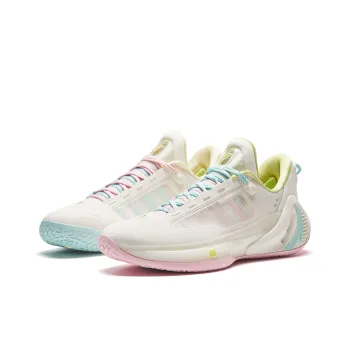 ANTA GH4 Basketball Shoes Men Low Top Beige/Yellow/Pink/Blue