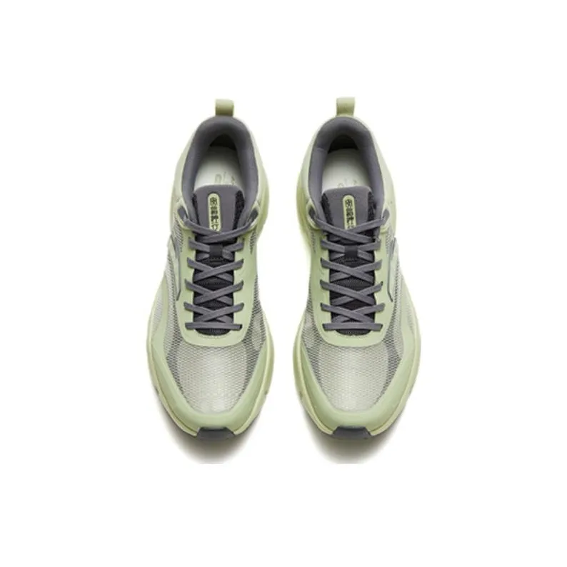 ANTA Divine Pro Running Shoes Men Low Top Green Gray-2