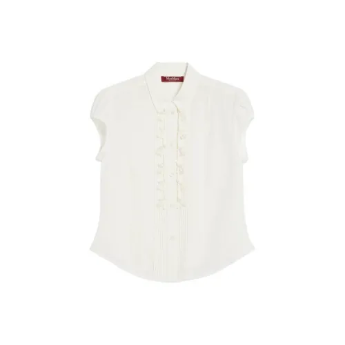 MaxMara Studio Shirts Women's White