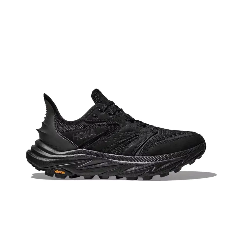 HOKA ONE ONE Anacapa 2 Slip Resistant Breathable Low Top Running Shoes Unisex Black-1