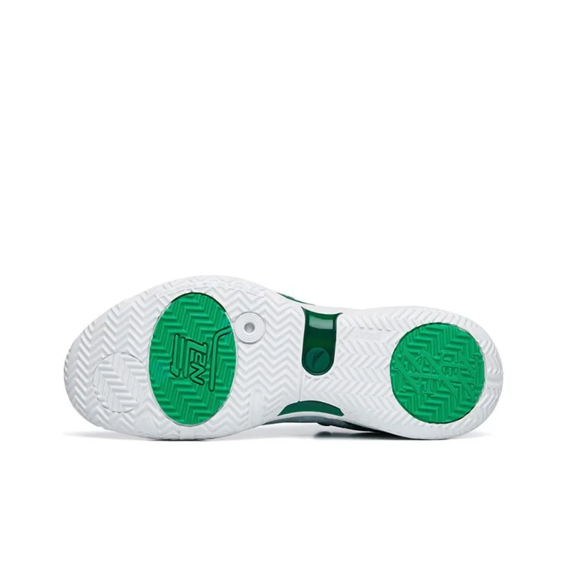 Scream x Anta Light Horseman 3 Anti Slip Wear Resistant Low Top Performance Basketball Shoes Men's Green-4