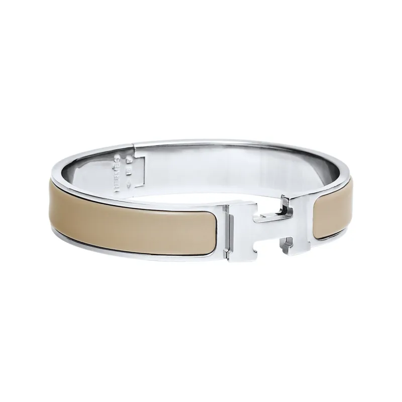 HERMES Clic H Bangles Unisex-0