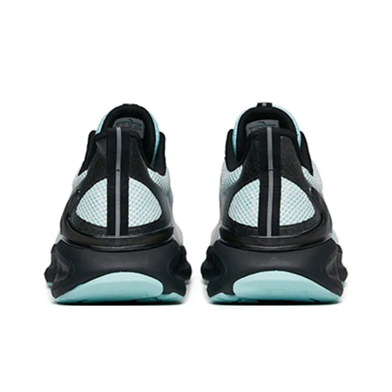 Anta Tron 1.5 Cushioned Slip-Resistant Abrasion-Resistant Breathable Low-Top Running Shoes Men's White Blue Black-4