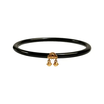 Artisan Lock Heart Jade Hetian Jade Bangles Women's Green Jade
