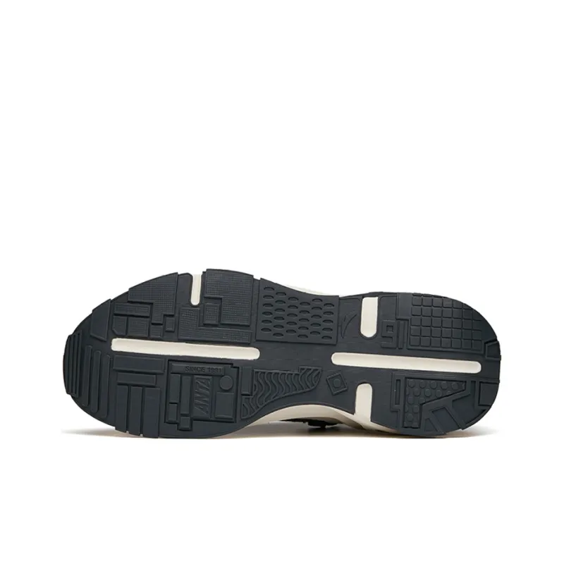 Anta AT91 Shock Absorbers With Slip Resistant And Abrasion Resistant Properties Low Top Running Shoes Black Gray-4