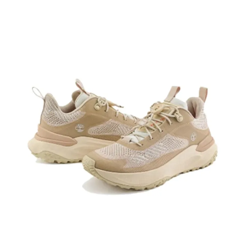Timberland Greenstride Motion Anti Slip And Wear Resistant Breathable Low Top Trekking Shoes Women's Ecru-3
