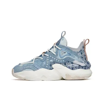 Anta Bastard Mid Top Sports Casual Shoes Men's Blue Gray