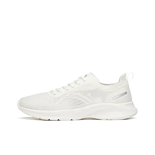 ANTA Hydrogen Run III Running Shoes Men Low-Top Ivory White