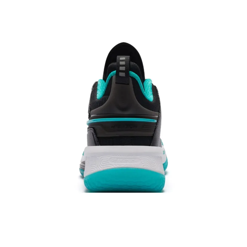 PEAK Taichi, Cold Front Low Top Performance Basketball Shoes Men's Black Blue-4