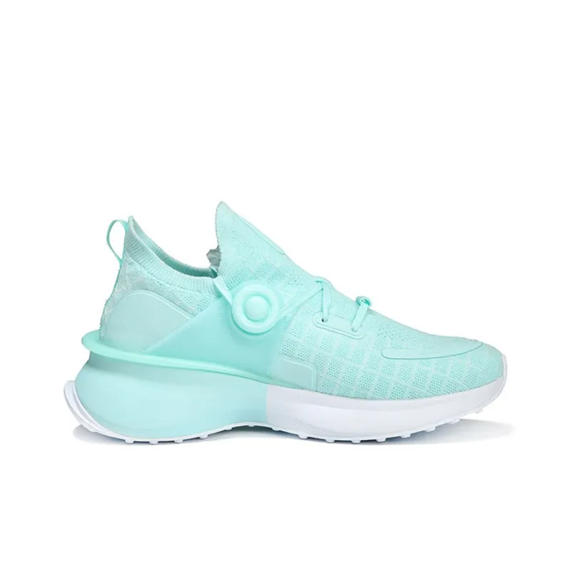 PEAK Tai Ji1.0 Mojito Anti Slip Wear Resistant Low Top Sports Casual Shoes Women's Pink Green-1