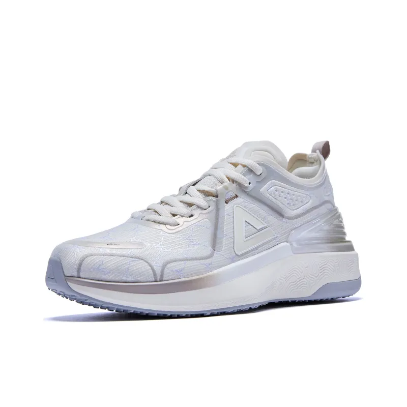 PEAK Taichi 4.0PLUS Low Top Running Shoes Women's Canvas White-2
