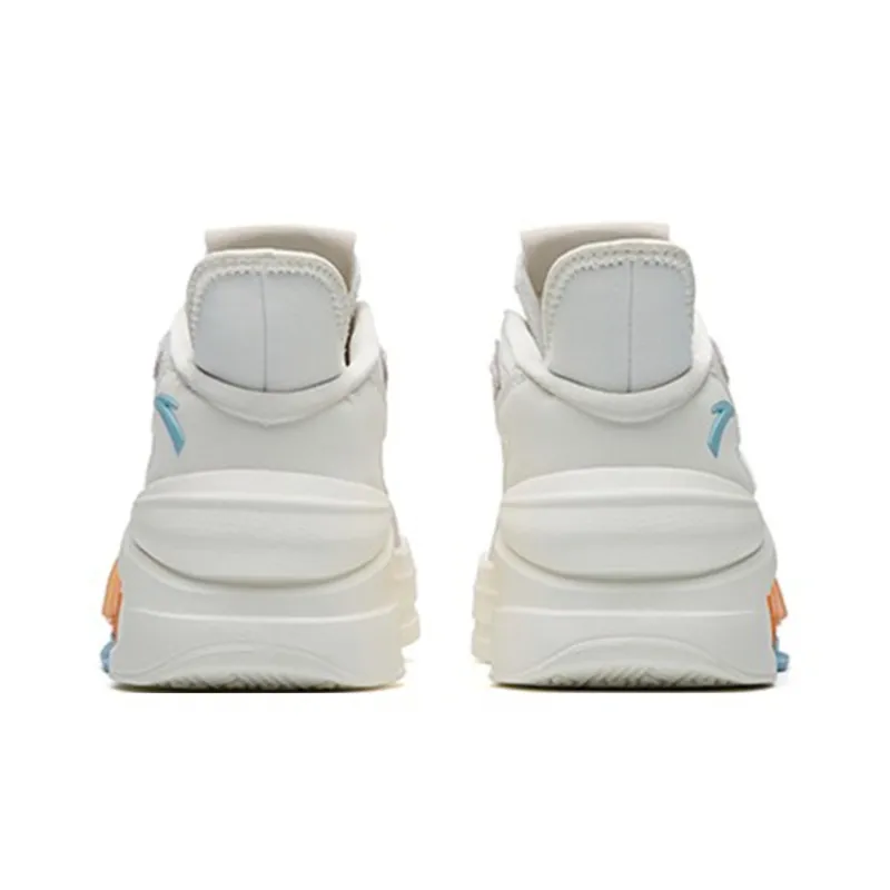 Anta Bastard 4 Low-Top Skateboard Shoes Men's Ivory White-3