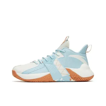 Anta Speedy Anti Slip Wear Resistant Low Top Basketball Shoes Men's Blue