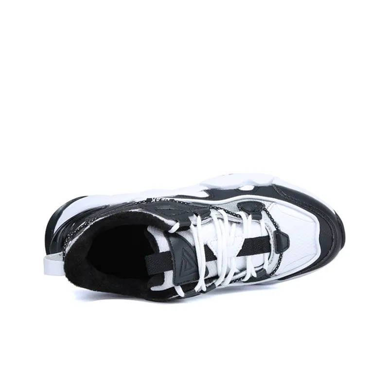 PEAK Attitude Extreme Series Running Shoes Women's Low Top Black/White-3