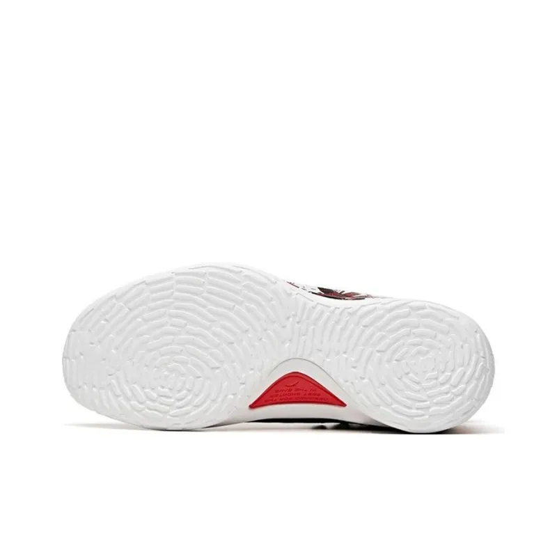 ANTA Kt5 Basketball Shoes Men High Top Black/White/Red-5