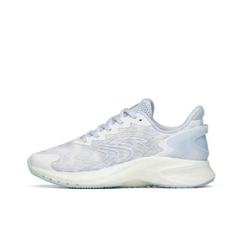 Anta Antelope Run 2 Wear Resistant Low Top Running Shoes Women's Purple White