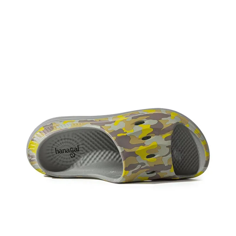 Hungo Cut Out Graffiti Slide Slippers Men's-8