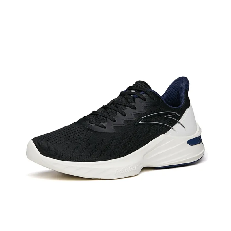 Anta DuCi1 Abrasion Resistant Breathable Low Top Running Shoes Men's Black-1