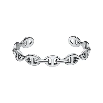 HERMES Sterling Silver Bangles Women's